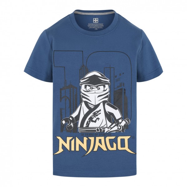 LEGOwear | T-Shirt | 10 Jahre Ninjago | Dark Dust Blue